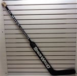 Manny Legace Autographed Game Used Stick