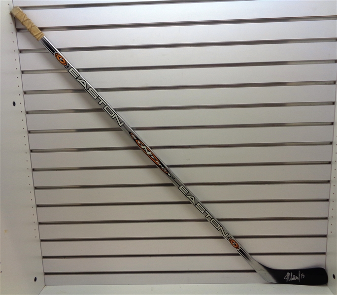 Alexei Zhamnov Autographed Game Used Stick