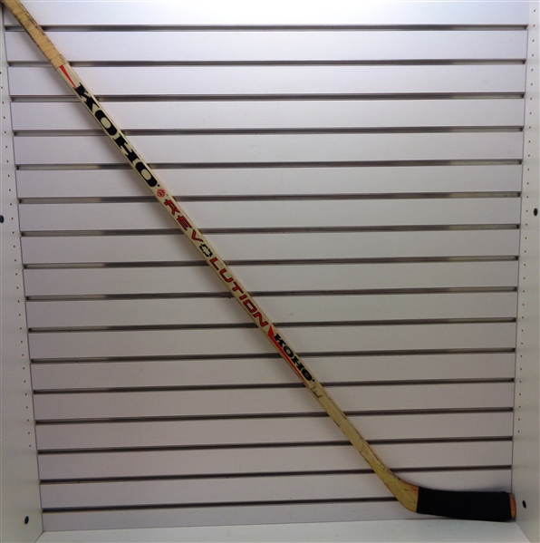 Dave Manson Game Used Hockey Stick