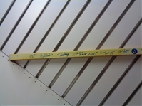 Hockey Hall of Fame Stick Signed by 21 HOFers