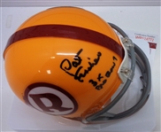 Pat Fischer Autographed Redskins Mini Helmet w/ 3X Pro Bowl