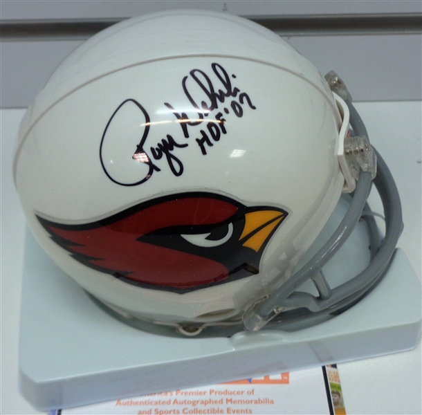 Roger Wehrli Autographed Cardinals Mini Helmet w/ HOF
