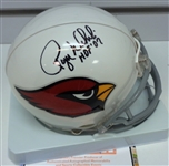 Roger Wehrli Autographed Cardinals Mini Helmet w/ HOF
