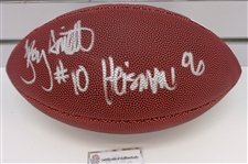 Troy Smith Autographed Football w/ Heisman
