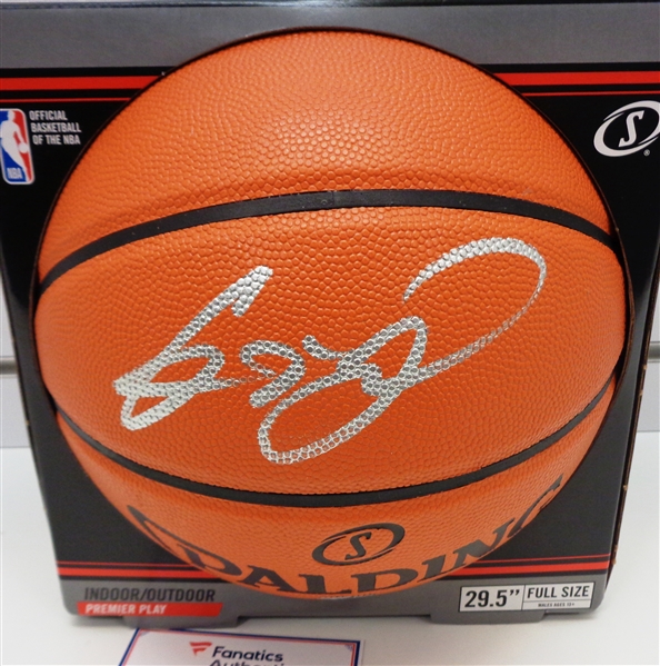 Shaquille ONeal Autographed I/O Basketball