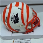 Corey Dillon Autographed Bengels Flat White Mini Helmet