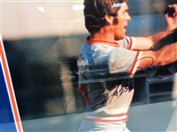 Pete Rose & Bud Harrelson Autographed Framed 16x20
