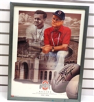 Woody Hayes Framed 19x25 Lithograph