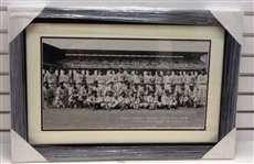 1936 Negro League East-West Game 21x30 Overall Framed Photo
