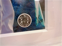 Gordie Howe #1/100 Autographed Framed 16x20 Olympic Torch