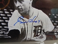 Gordie Howe Autographed Framed 8x10 Photo Tigers