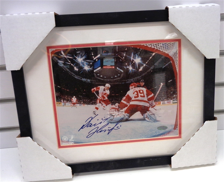 Dominik Hasek Autographed Framed 8x10 Photo