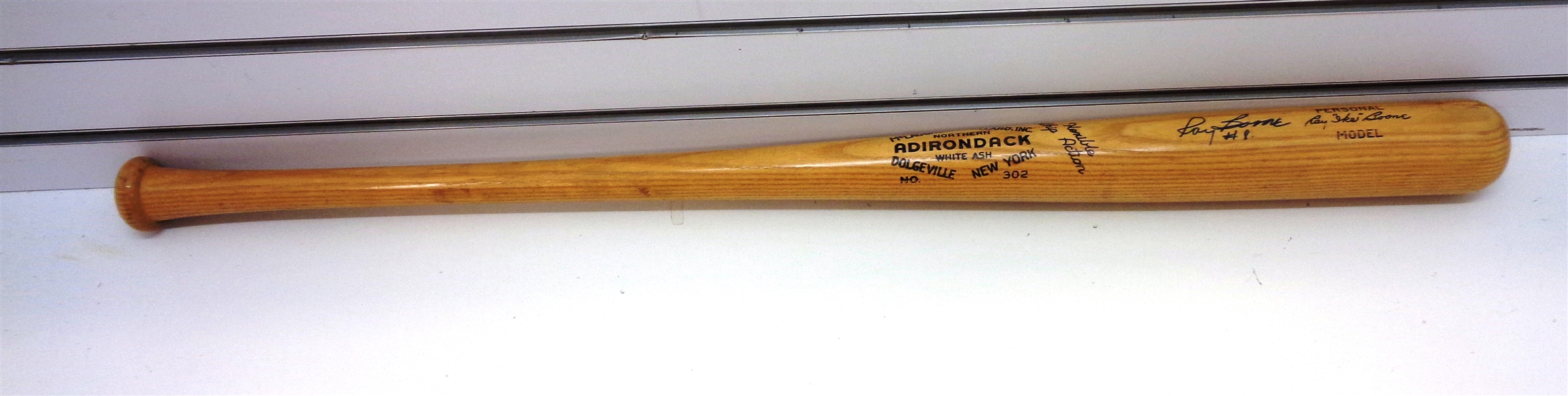 Ray Boone Autographed Bat