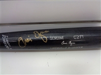Travis Fryman Autographed Bat