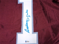 Anthony Carter Autographed Michigan Panthers Jersey