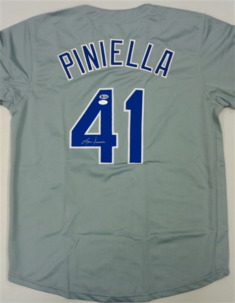 Lou Piniella Autographed Chicago Jersey