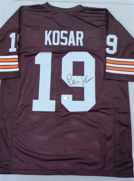 Bernie Kosar Autographed Custom Jersey