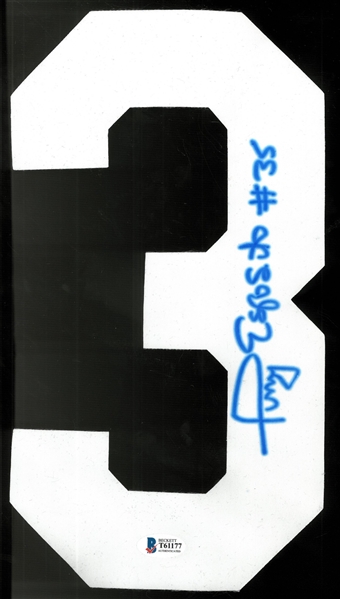 Tony Esposito Autographed Jersey Number