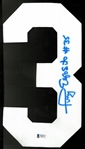 Tony Esposito Autographed Jersey Number