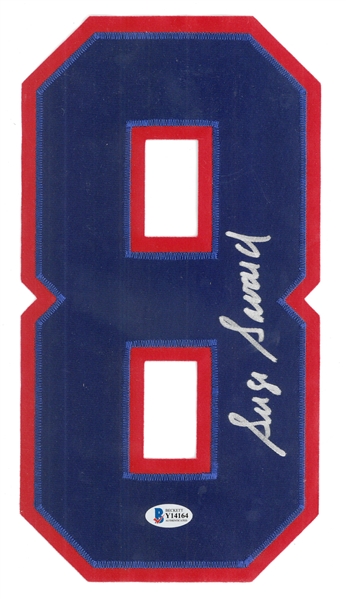 Serge Savard Autographed Jersey Number