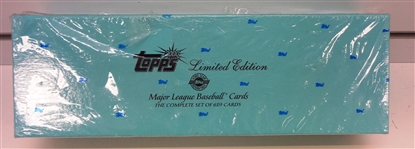 2000 Topps Baseball Tiffany Set