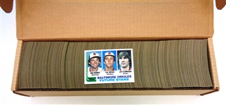 1982 Topps Baseball Set Mint From Vending