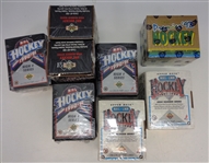 Lot of 8 Small Hockey Sets