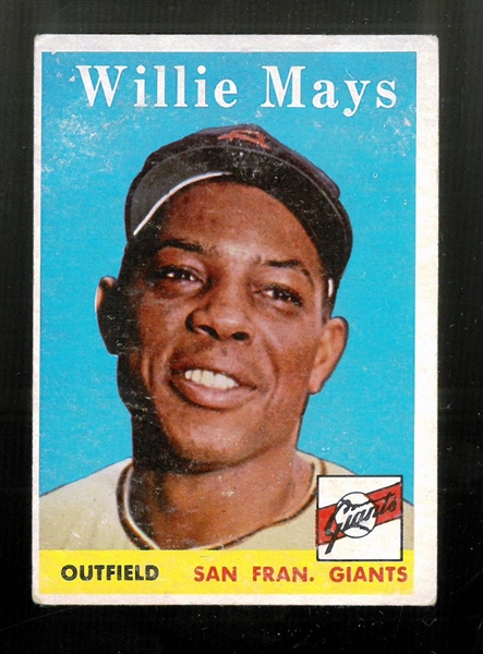 Willie Mays 1958 Topps