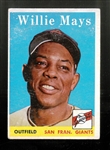 Willie Mays 1958 Topps