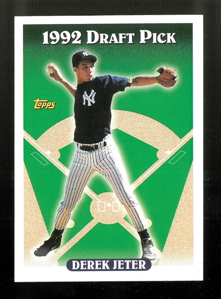 Derek Jeter 1993 Topps Rookie Card
