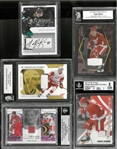 Sergei Fedorov Autographed/Jersey Card Lot
