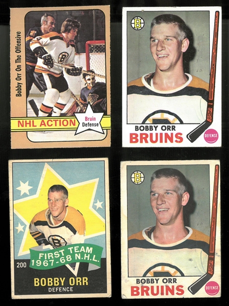 Bobby Orr Lot of 4 Cards