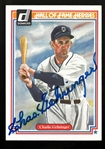 Charlie Gehringer Autographed 1983 Donruss Card