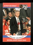 Bryan Murray Autographed 1990/91 Pro Set