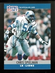 Chris Spielman Autographed 1990 Pro Set