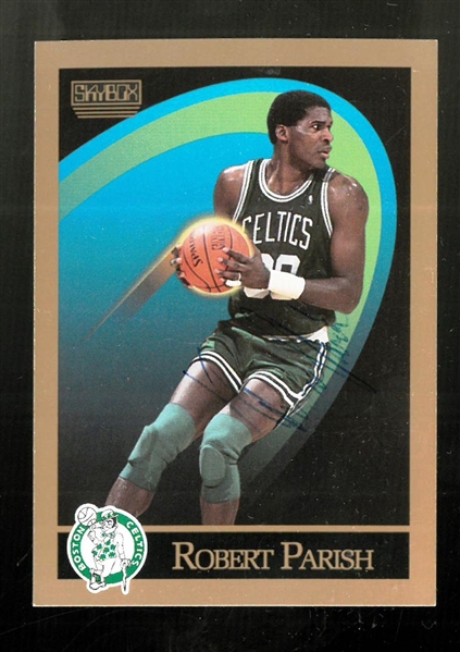 Robert Parrish Autographed 1990/91 Skybox