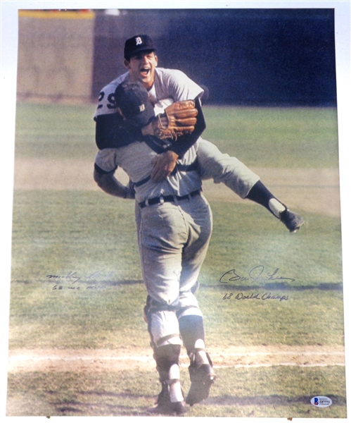 Mickey Lolich & Bill Freehan Autographed 16x20 w/ Inscriptions