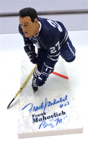 Frank Mahovlich Autographed McFarlane