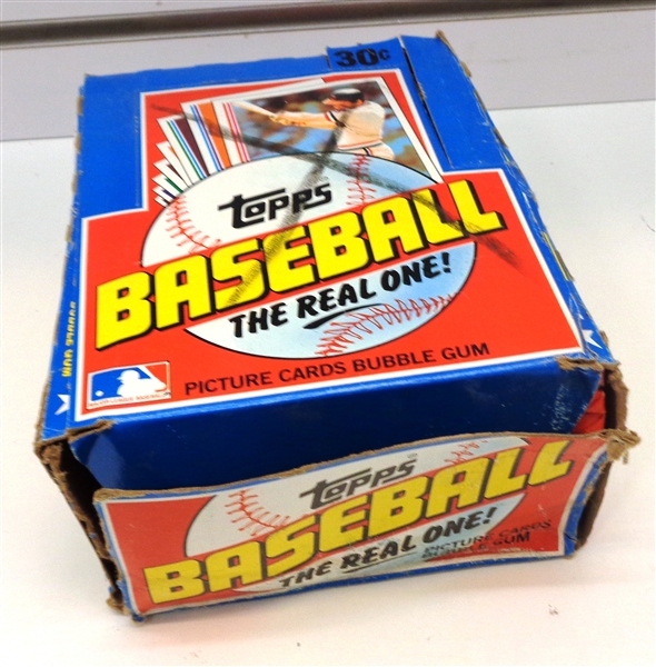1982 Topps Baseball Wax Box (Ripken Rookie)