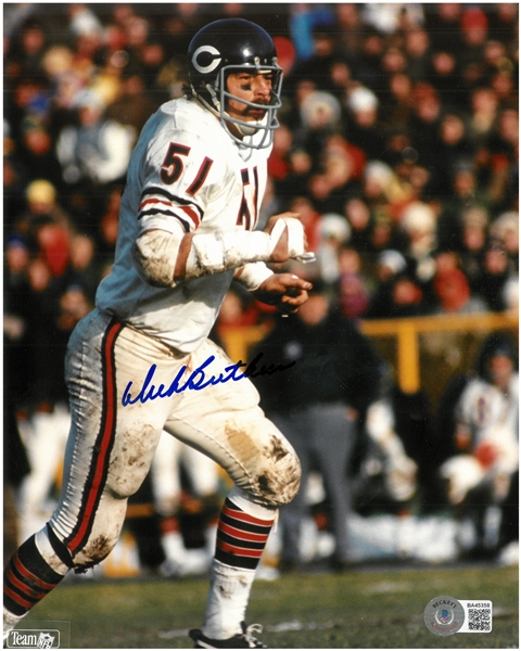 Dick Butkus Autographed 8x10 Photo