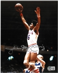 Julius Dr. J Erving Autographed 8x10 Photo