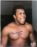 Muhammad Ali Autographed 8x10 Photo Dated 7-8-90