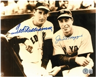 Ted Williams & Joe DiMaggio Autographed 8x10 Photo