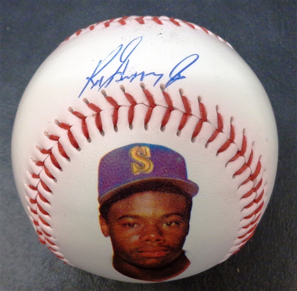 Ken Griffey Jr. Autographed Photo Baseball
