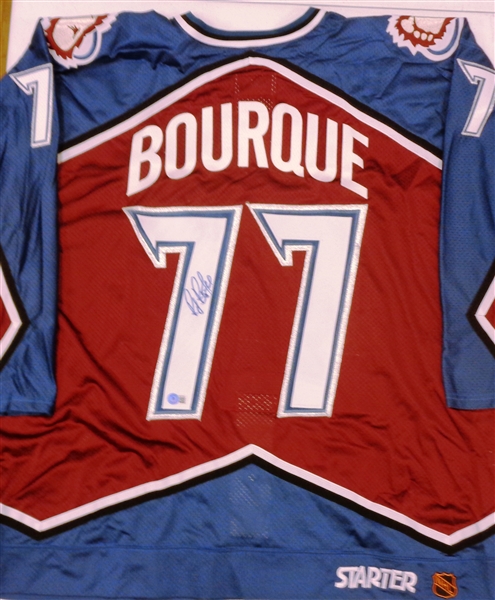 Ray Bourque Autographed Avalanche Authentic Jersey