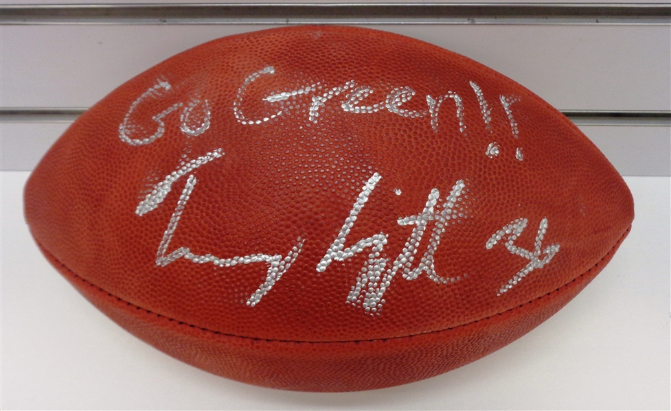 Tony Lippett Autographed Official NFL Football