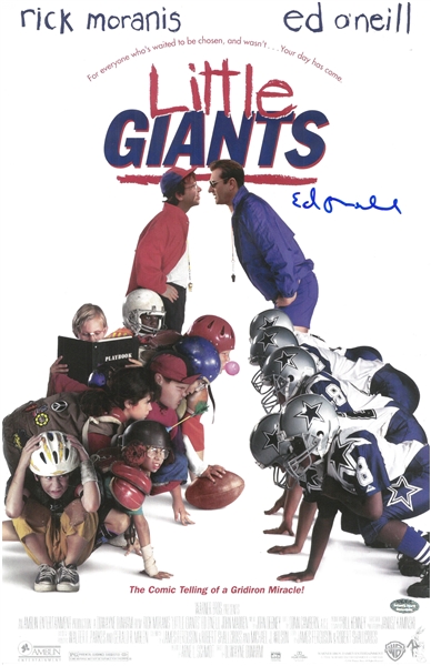 Ed ONeill Autographed 11x17 Little Giants Poster