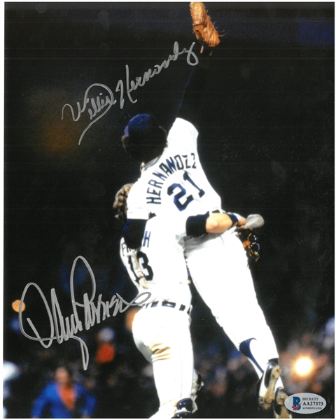 Willie Hernandez & Lance Parrish Autographed 8x10 Photo