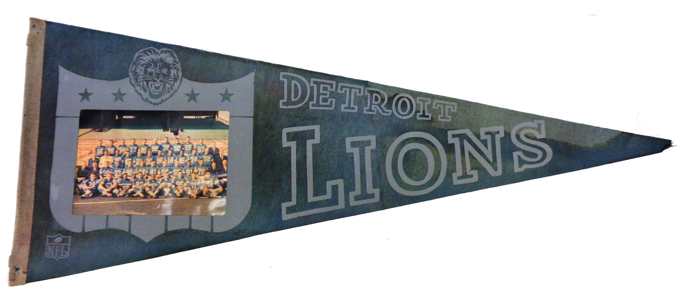 Detroit Lions Team Pennant