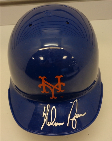Nolan Ryan Autographed Mini Helmet